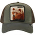 Animal-shaped embroidered baseball cap Trucker Hat