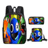 Rainbow Friends Schoolbag backpack lunch box pencil cases set