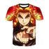 Kimetsu No Yaiba T-shirt Demon Slayer 3d T Shirt