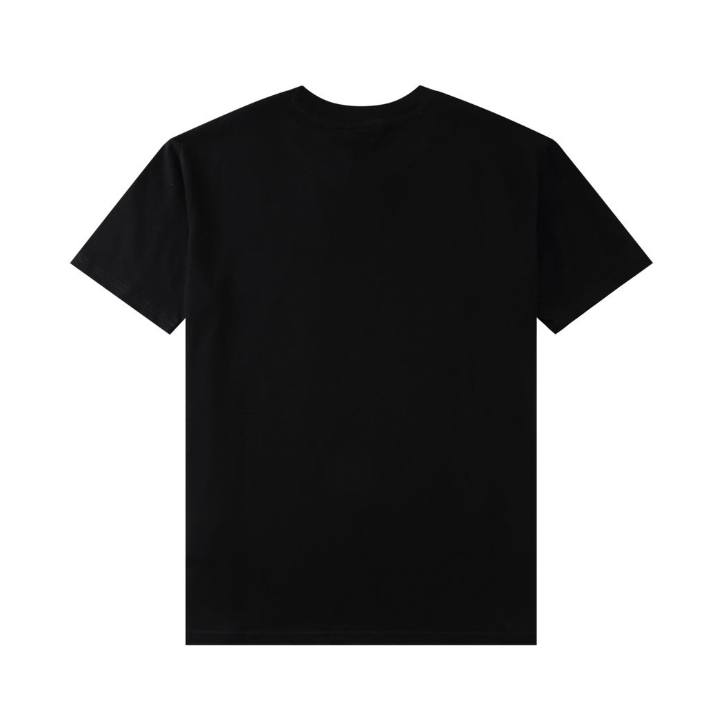 Palm Angels Letter Print Casual Short Sleeve T Shirt