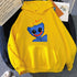 Poppy Playtime Women's Hoodie Game Huggy Wuggy Sweatshirt Men's Sweater