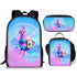 Fortnite schoolbag lunch bag pencil case backpack set