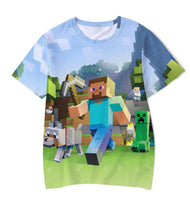 3d Printed Minecraft T Shirt Unixed T-shirt