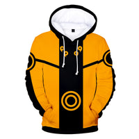 Naruto 3D Hoodie Sweatshirt Jacket Pullover