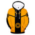 Naruto 3D Hoodie Sweatshirt Jacket Pullover