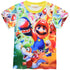 Super Mario 3d Printed Children's T Shirt Kids T-shirt