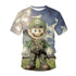 Super Mario Printed T Shirt Unisex 3d T-shirt