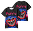 Anime Game Poppy Playtime Novelty Fashion Trend Cosplay Clothing T-shirt Unisex T Shirt