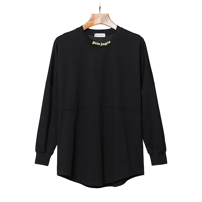 Palm Angels Letter Printing Long Sleeve Shirt
