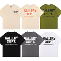 Gallery Dept T Shirt Cotton Letter Printed T-shirt