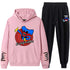 Poppy Playtime Bobby's Game Time Hoodie Brushed Hoody Sweatpants Suit Set