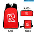 Roblox Schoolbag Lunch box pencil case backpack set