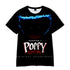 Poppy Playtime Short Sleeve T-shirt Bobby's Game Time Top 3d Digital Printing T Shirt