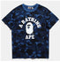 Bape Ape Shark Printed T Shirt