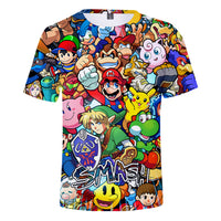 Super Mario T Shirt Unisex 3d Printed T-shirt