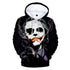 New Crazy Clown joker 3DDigital Printing personalized trendy hoodie Halloween joker