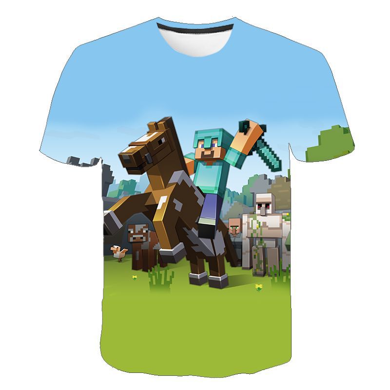 Minecraft 3d Printed T Shirt Unisex T Shirt