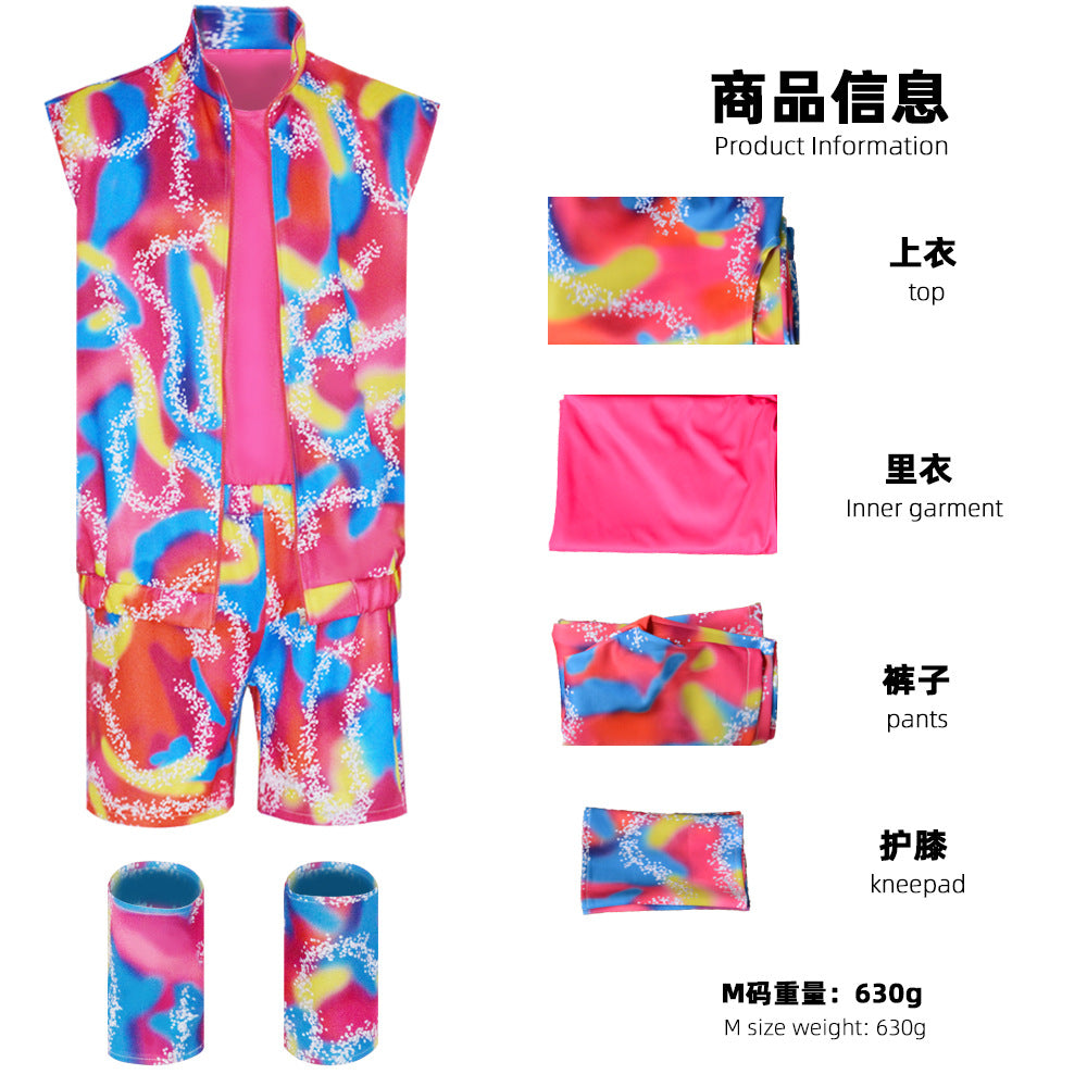 Barbie Cosplay Clothing Barbie Ken Dress Suit Swim Wear Full Set