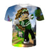 3d Printed Minecraft T Shirt Unixed T-shirt