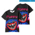 Poppy Playtime Short Sleeve T-shirt Bobby's Game Time 3d T Shirt