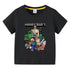 Minecraft Cotton Children's T Shirt