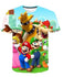 Super Mario3d Print T-shirt Unisex T Shirt