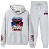 Poppy Playtime Bobby's Game Time Hoodie Brushed Hoody Sweatpants Suit Set