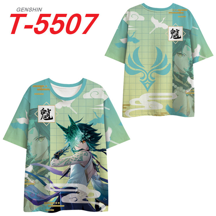 Genshin Impact 3d Printed T Shirt Unisex T-shirt