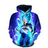 Dragon Ball 3d Digital Printed Hoodie Sweatshirt Pullover