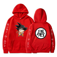 Dragon Ball Z Anime Pullover Hoodie Sweatshirt