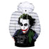 New Crazy Clown joker 3DDigital Printing personalized trendy hoodie Halloween joker