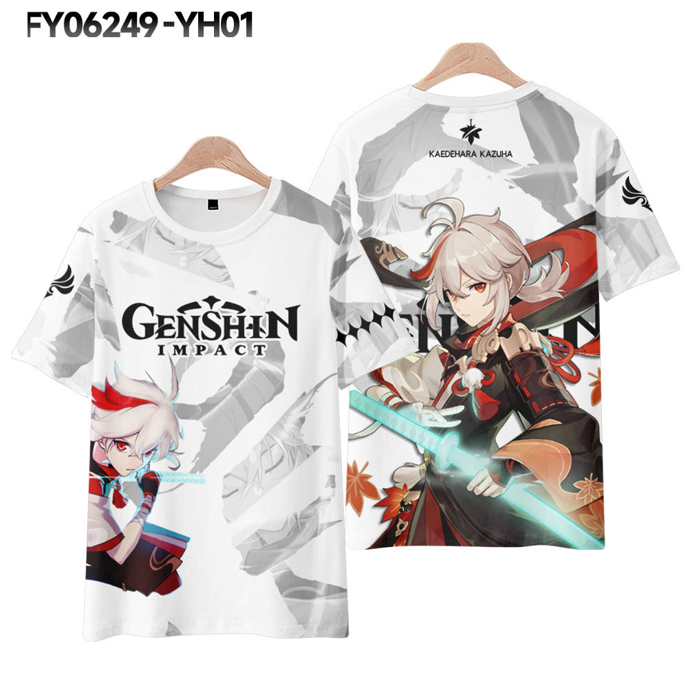 Genshin Impact 3d printed t shirt unisex t-shirt