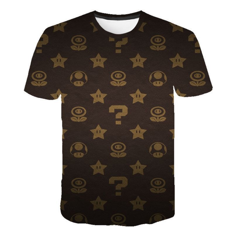Super Mario 3d Printed T Shirt Unisex T-shirt
