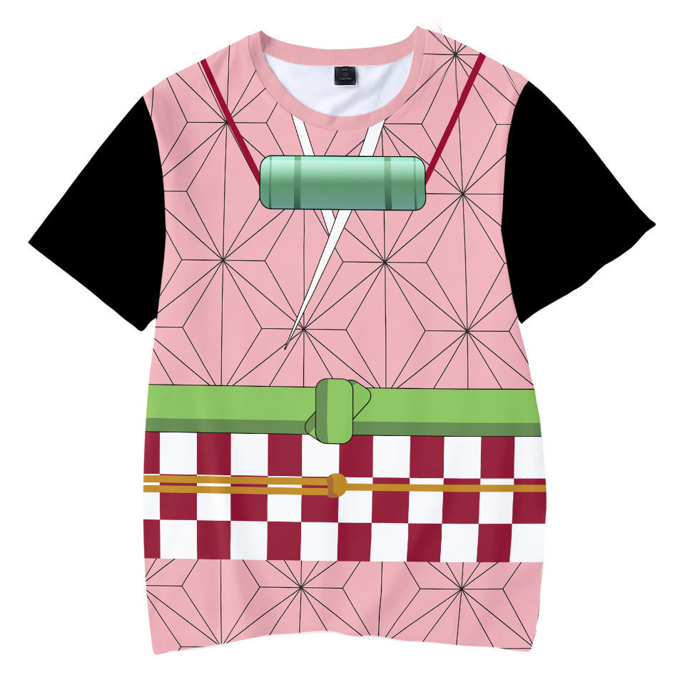 Kimetsu No Yaiba T Shirt Unisex 3d Printed Demon Slayer T-shirt