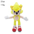 Super Sonic Plush Toy Tarsnak Hedgehog Doll