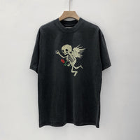 Gallery Dept Casual Loose Printed Round Neck Printed T-shirt