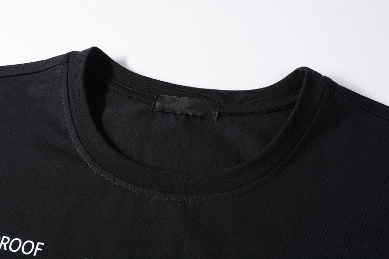 Amiri Cotton Casual Natural Lands Cape Pattern T Shirt
