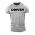 Deiven Fitness T-shirt Men's Cotton Letters Breathable Gym T Shirt