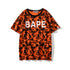 Bape Ape Shark Printed T Shirt