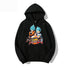 Dragon Ball Z Super Anime Print Hoodie Top Sweatshirt Pullover