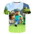 Minecraft 3d Print Unisex T Shirt