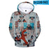 Naruto 3D Hoodie Sweatshirt Pullover Jacket