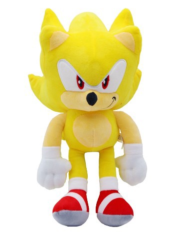 Super Sonic Plush Toy Tarsnak Hedgehog Doll