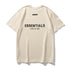 Fear Of God Essentials New Letter Slogan T Shirt