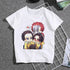 Kimetsu No Yaiba Cotton T Shirt Demon Slayer 3d T-shirt