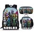 Roblox schoolbag lunch bag pencil case backpack set