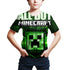 Minecraft 3d Digital Printed T Shirt Unixed T-shirt