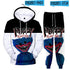 Poppy Playtime Bobbi's Game Time Hoodie Sweater Casual Jogger Pants Two-piece Set