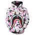 Bape Shark Hoodie Ape 3d Printed Sweatshirt Pullover