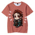 Kimetsu No Yaiba T Shirt Unisex Demon Slayer 3d Printed T-shirt